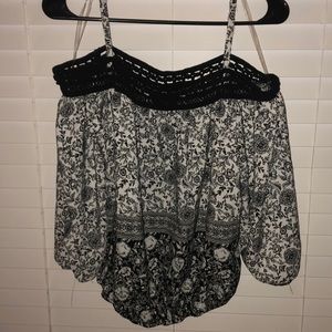 off the shoulder top